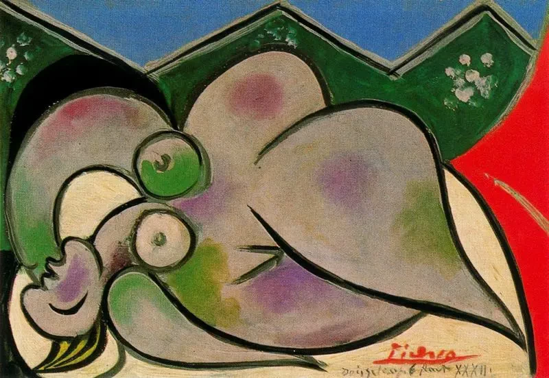 Donna distesa, 1932